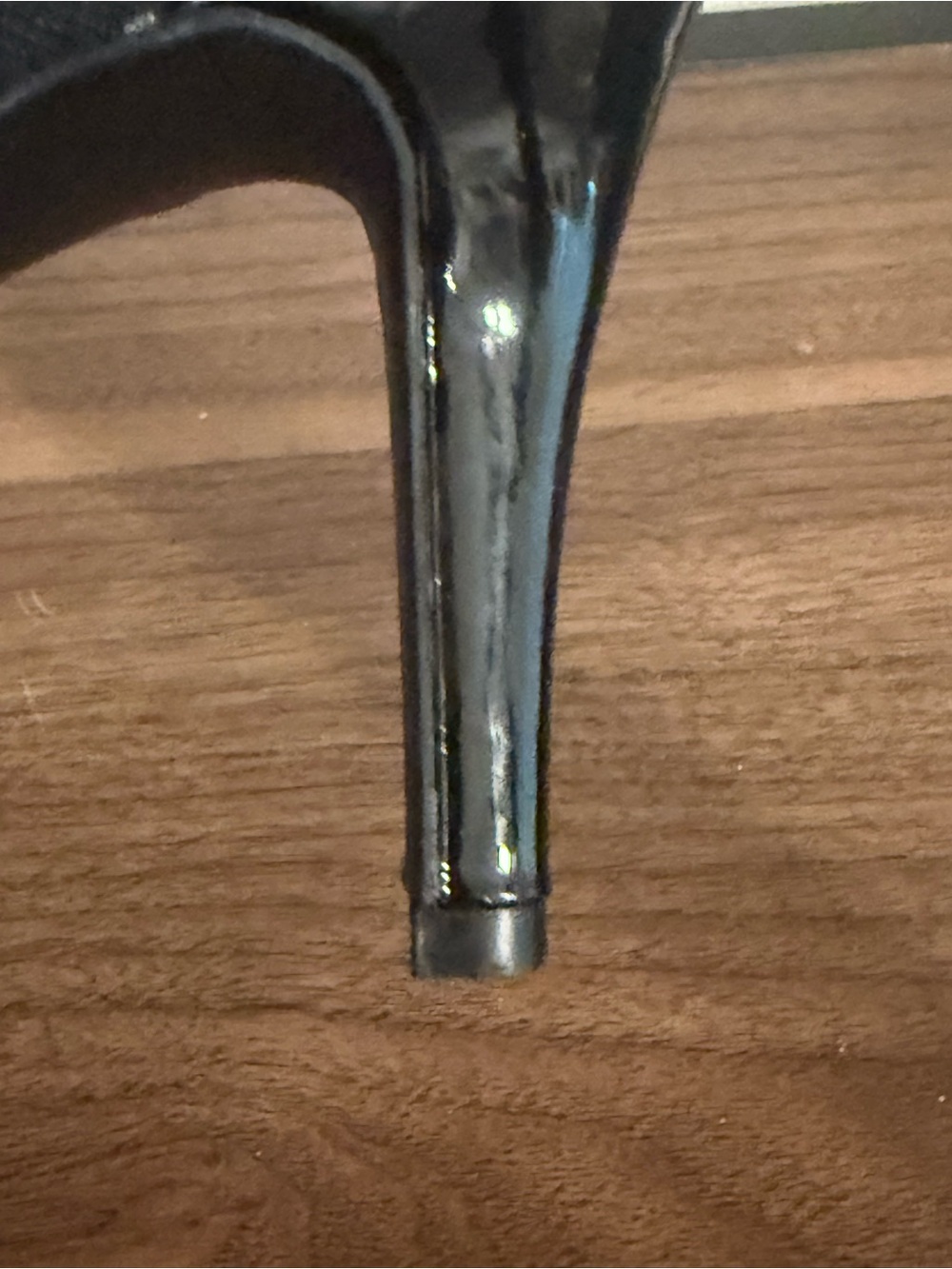 Jones New York Society Black Heels with Silver Toe Accent - Picture 9 of 11